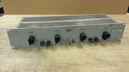 Rack Mounted Variac x (4) Ohmite VT-2 120VAC 2.25A Collins Test Unit