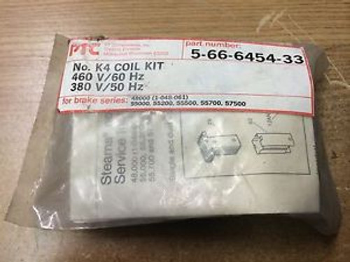 NEW SURPLUS NUMBER 4 COIL KIT 460V P/N: 5-66-6454-33 (B76)