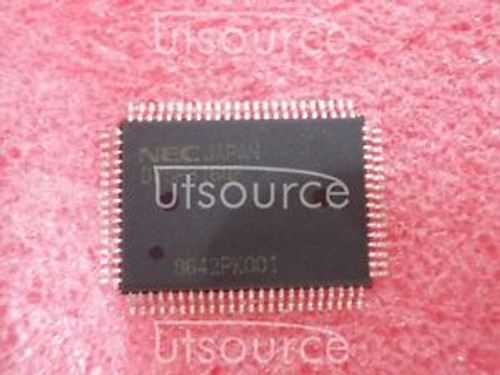10PCS UPD75P316GF  Encapsulation:QFP-804-Bit Single-Chip Microcontrollers