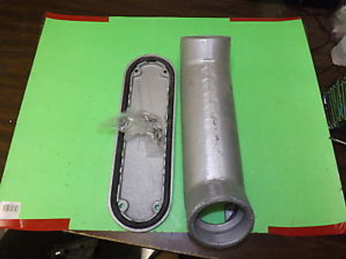 Cooper Crouse-Hinds BUB8 Mogul Conduit Explosion Proof Box w Lid BG88 & Screws