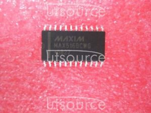 10PCS MAX516BCWG  Encapsulation:SOP-24