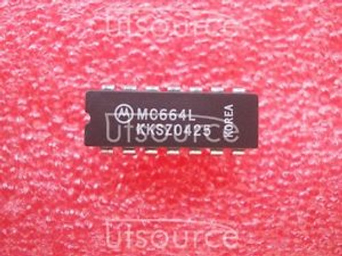 10PCS MC664L  Encapsulation:CDIP-14INTEGRATED CIRCUITS