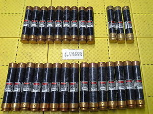COOPER BUSSMANN FUSETRON DUAL-ELEMENT TIME DELAY FUSES 27pcs SEE DESCRIPTION NNB