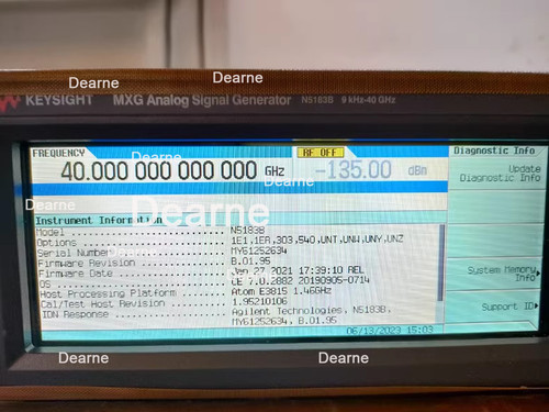Agilent N5183b Signal Generator 100khz-40ghz Rf