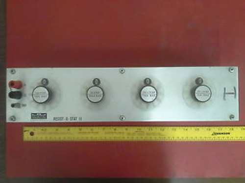 GENERAL RESISTANCE INSTRUMENTS MODEL RDS44-A RESIST-O-STAT II USED