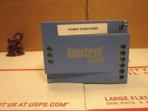 ISLATROL IE-120 ACTIVE TRACKING FILTER ISLATROL ELITE SUPPRESSOR