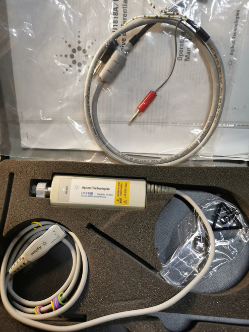 NEW Keysight U1818b Active Differential Probe 100 Khz-12 Ghz