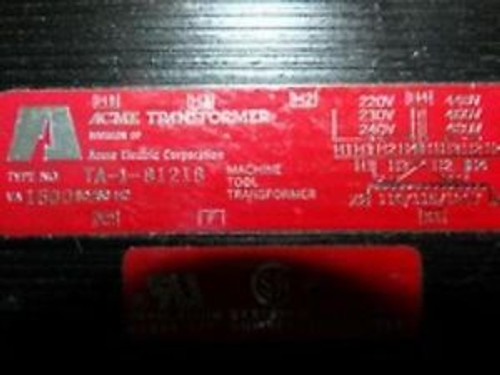 New ACME Transformer - TA-1-81218