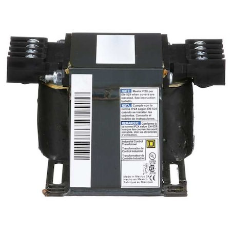 SQUARE D Control Transformer, 250 Va, Not Rated, 24v Ac, 208v Ac - 9070T250D14