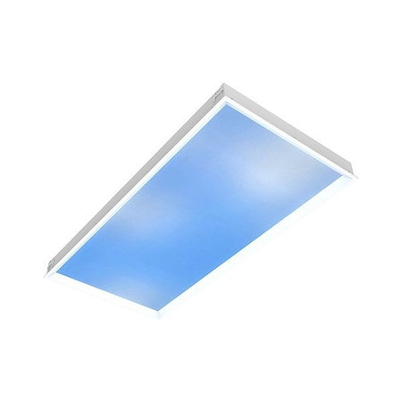 NIGHTINGALE Recessedluminaire,2ftl,2ftw,120to277vac - NOPB 2X2 CLOUD NX SKY G 120 DBXA ZT DARK