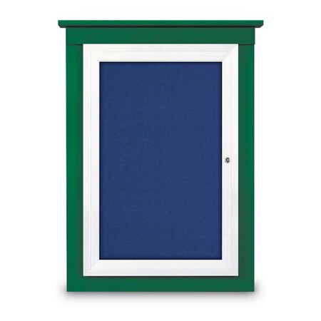 UNITED VISUAL PRODUCTS Sliding Glass Enclosed Letterboard,96"x3 - UV9013ACS-SATIN-LICORI