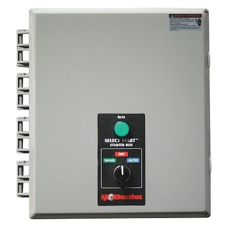 SJE-RHOMBUS Three Phase Starter Box,8-32ah - 1040968