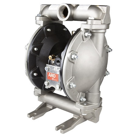 ARO Diaphragm Pump, Ss/ss/ptfe/ptfe, 1", 66610 - 666101-244-C