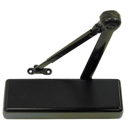 LCN Manual, Hydraulic, 4010 Series Surface Mounted Closers, Surface Mounted Closer, Heavy Duty - 4011-H LH DKBRZ