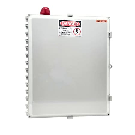 SUMP ALARM Control Panel,single Phase - BD-4X-MC-2-10-CW-CY-3F-3SB-AP