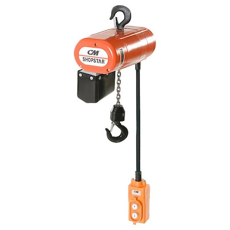 CM Electric Chain Hoist,250 Lb Cap. - 2072