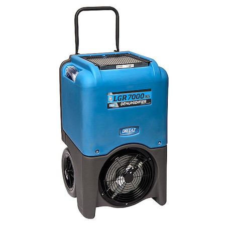 DRI-EAZ Portable Dehumidifier, Not Applicable, 20 In, Polyethylene Rotomolded, 115v Ac - LGR 7000XLi
