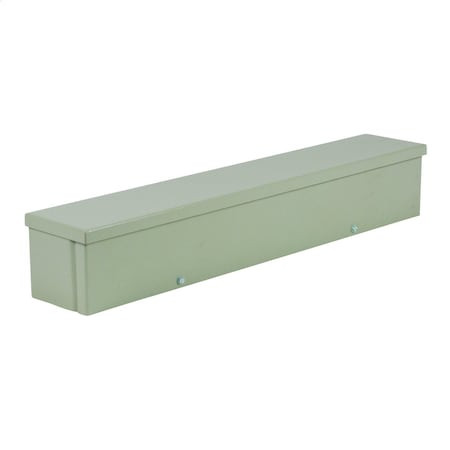 WIEGMANN Screws Electrical Enclosures, 12 in H, 24 in D, 12 in W, 3r, Carbon Steel - RSCG121224NK