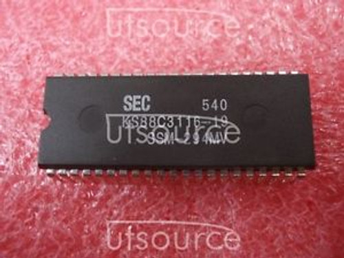 10PCS KS88C3116-19  Encapsulation:DIP8-Bit   CMOS   Microcontroller