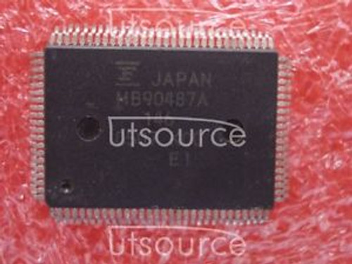 10PCS MB90487A  Encapsulation:QFP16-bit Proprietary Microcontroller