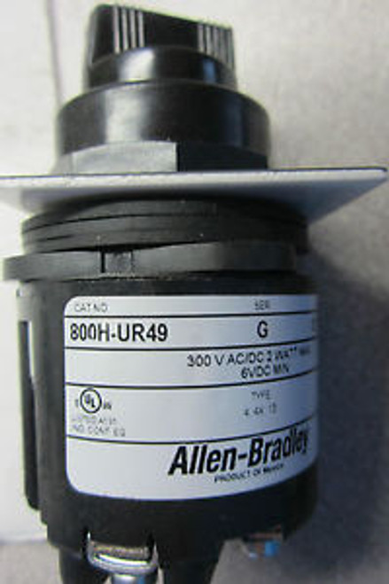 2 NEW ALLEN BRADLEY 800H-UR49 POTENTIOMETER 800HUR49