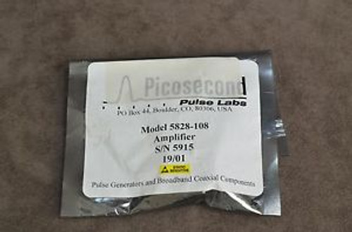 Picosecond Pulse Labs  5828  Ultra-Broadband RS Amplifier with mounting plate