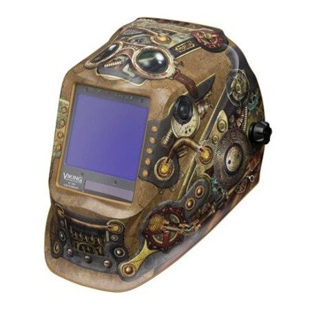 LINCOLN ELECTRIC Welding Helmet,viking 3350,steampunk - K3428-4