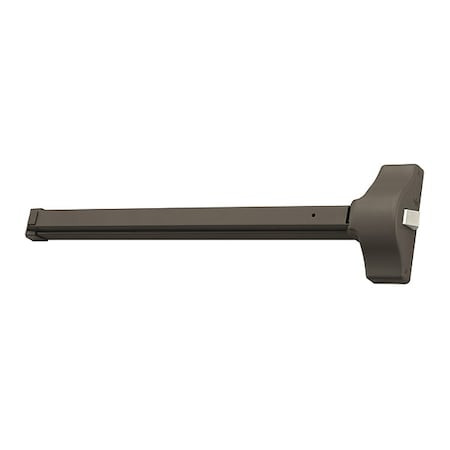 ASSA ABLOY ACCENTRA Rim Exit Device,dark Bronze Finish - 1800F-36 695