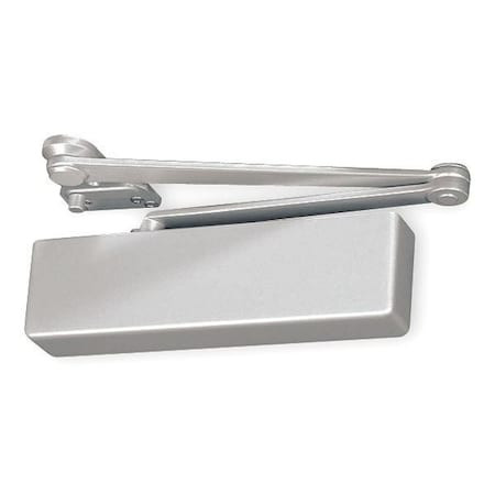NORTON DOOR CONTROLS Manual, Hydraulic, Norton 7500, Door Closer, Heavy Duty Interior and Exterior, Gray - CLP7500 X AL