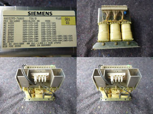 Transformer Siemends AV3295-7AA00 prim.214-425V 24 Volt DC 20A