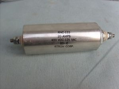 Radio Frequency Interference Filter RTRON # RNC-115 50.0 OHMS 20A 400 VDC-125VAC
