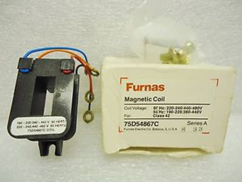 (NEW) Furnas 75D54867C Series A Magnetic Coil