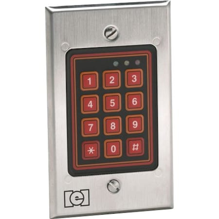 LINEAR Weather Resistant Keypad,4-1/2" H - 232W