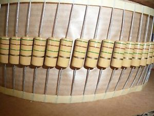 1 reel (500pcs) ISKRA 1.8K  2Watt 5% Carbon Film Resistors