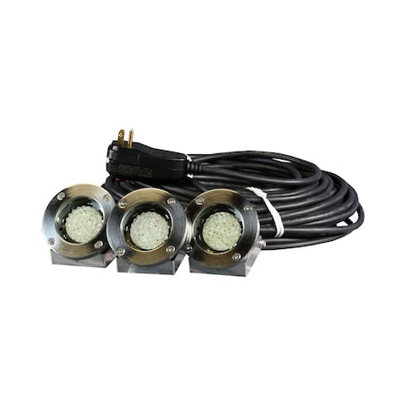 DAYTON Pond Light Set,120 W,115vac,100ft Cord L - 6CCU6