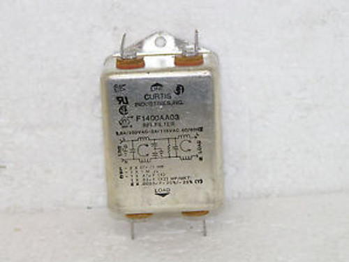 CURTIS INSTRUMENTS F1400AA03 CAPACITOR FOR MRU-80A New Old Stock #8916