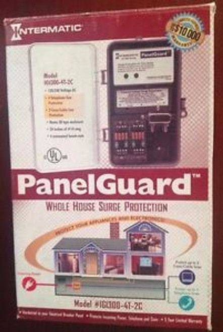 IMTERMATIC PANEL GUARD 1G1300 4T 2C WHOLE HOUSE SURGE PROTECTOR