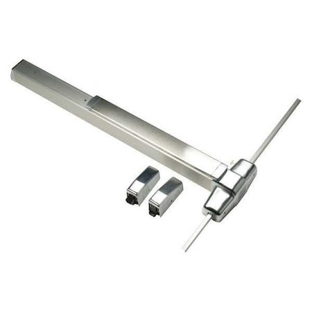 VON DUPRIN Rim,heavy,satin Chrome,fits 4-3/4inw - 9827EO 4 26D