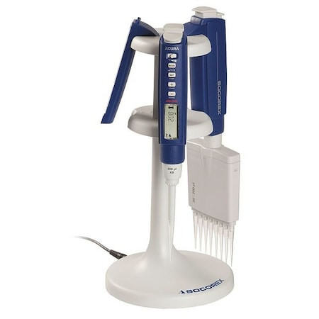 WHEATON Pipette Charging Stand,3 Position - W820019