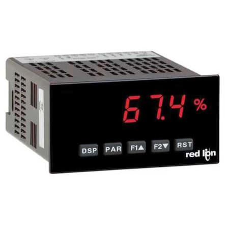 RED LION CONTROLS Digital Panel Meters,red Led,pax - PAXP0000