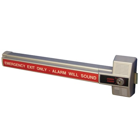 DETEX Weatherized Emergency Exit Alarm Device, Lc, 48", Gray - ECL-230X-W