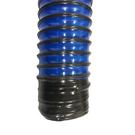 HI-TECH DURAVENT Duct Hose,clear,10 Ft L,nylon Rod - 63304130810