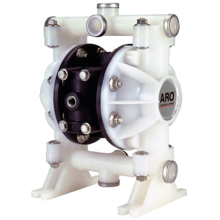 ARO Non-metallic Diaphragm Pump,1/2",66605k- - 66605K-4EB