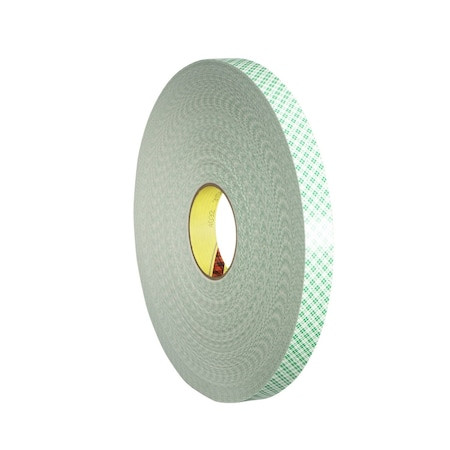 3M Double-sided Foam Tape, 3/4 in W, 72 Yd L, 1/32 In, Polyurethane Foam, Double-sided, 12 Pk - 4032