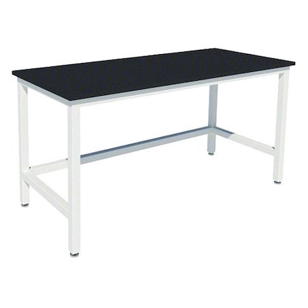 INSTOCK Heavy Duty Table, Steel, Steel Frame, Petal White - GRHD-7230-FP-2