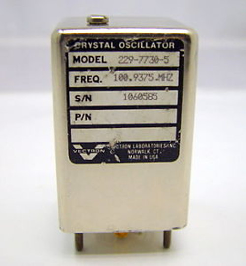 Vectron Laboratories 229-7730-5 Crystal Oscillator 100MHz