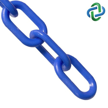 MR. CHAIN Heavy Duty,blue Plastic Chain 2"x500 Ft - 51006-500