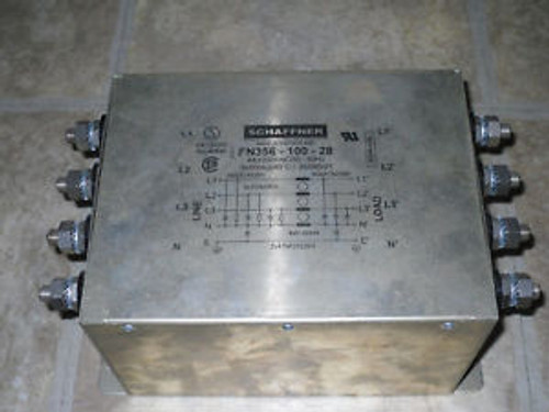 Schaffner Line Filter 100A 3 PHASE FN356-100-28 440V AC