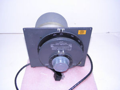 General Radio Company Type 1209-C Unit OSCILLATOR 250-960 MEGACYCLES Test Equipm