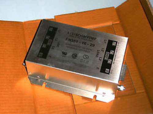 1 new SCHAFFNER FN351-16-29 HIGH POWER FILTER 3- PHASE 16 A INPUT